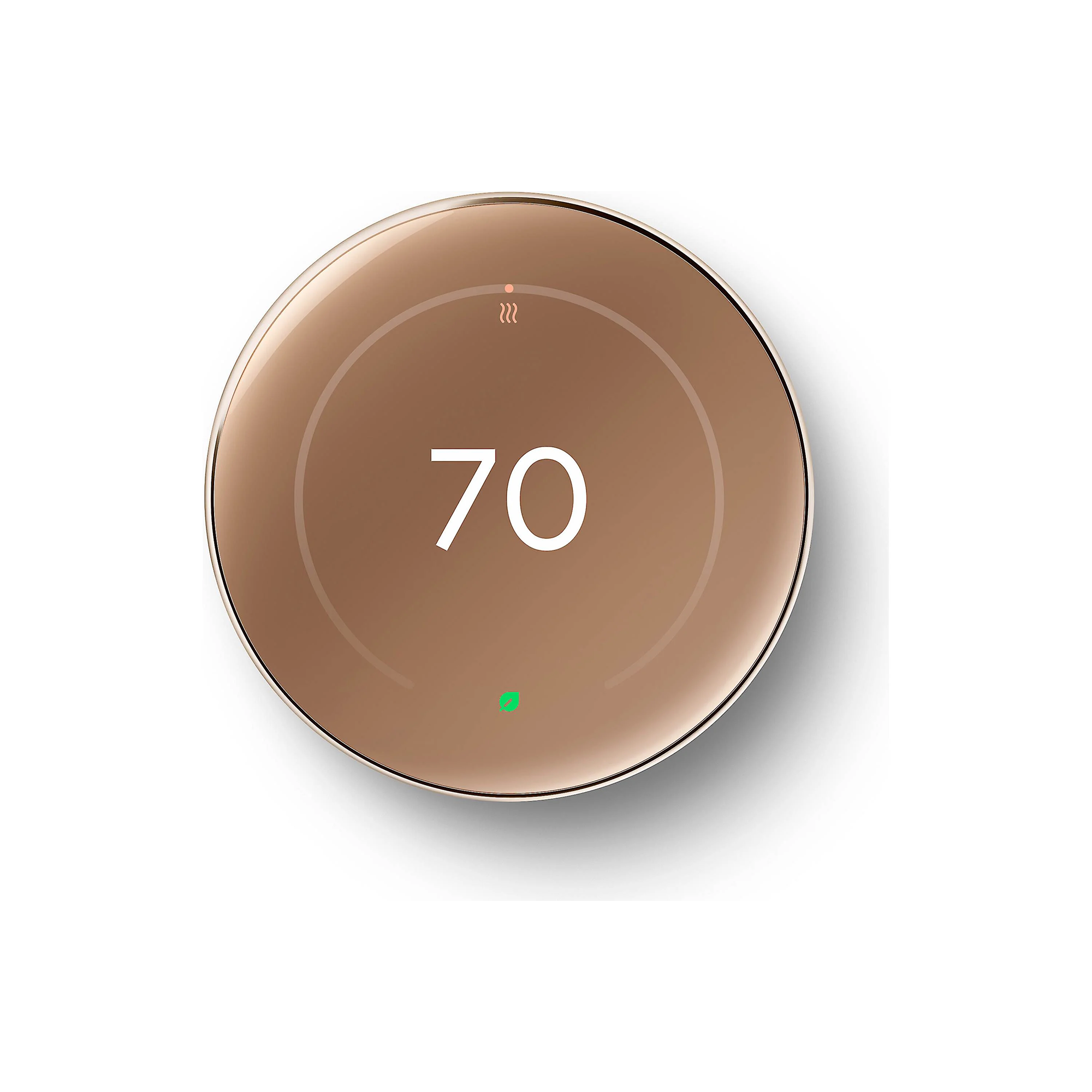 Google Nest Smart Learning Thermostat 4th Gen (Polished Gold)
