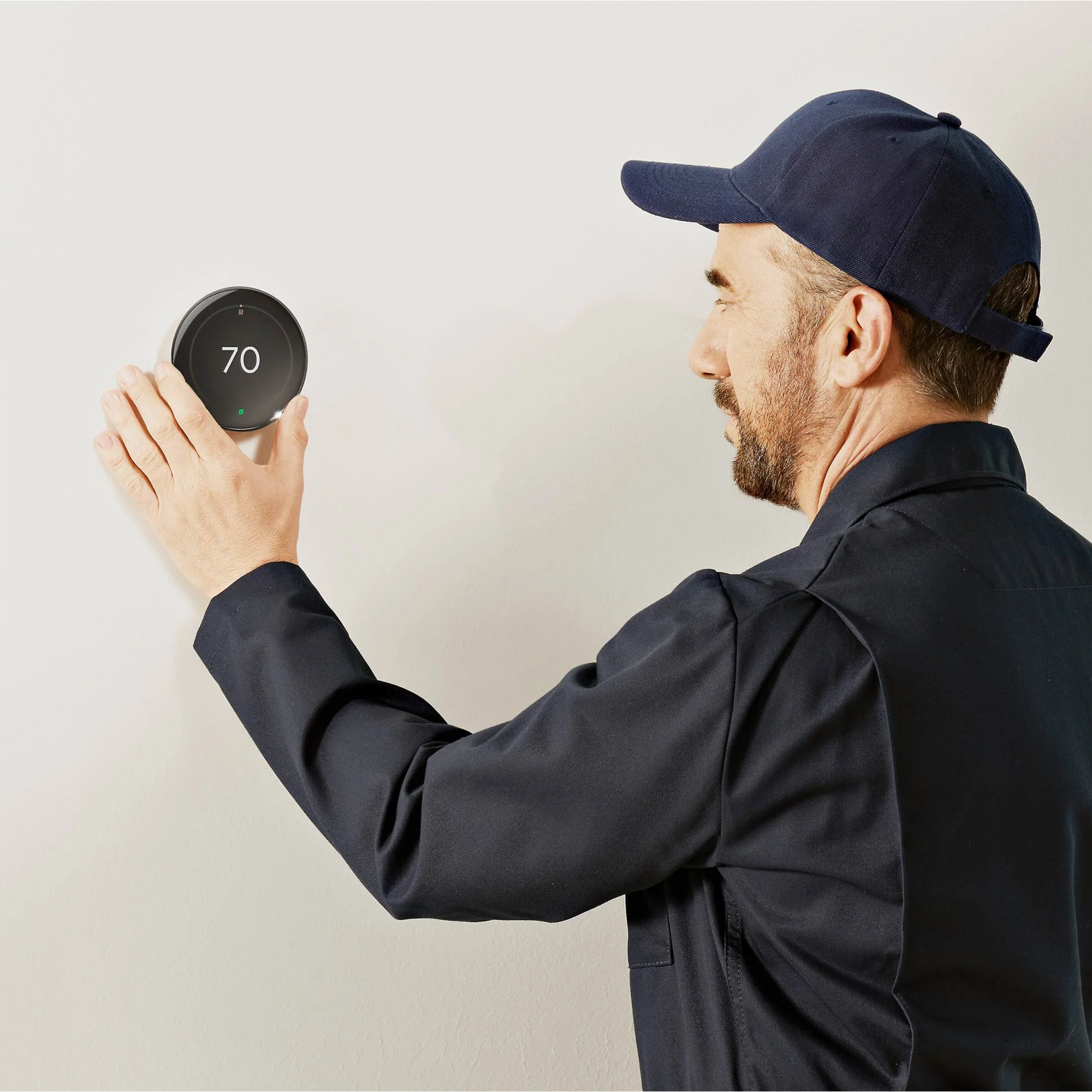 Google Nest Smart Learning Thermostat 4th Gen (Polished Gold)