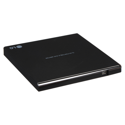 LG GP65NB60 Portable USB External DVD Burner and Drive (Black)