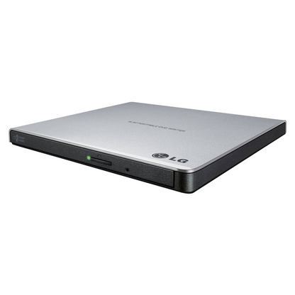 LG GP65NS60 Portable USB External DVD Burner and Drive (Silver)