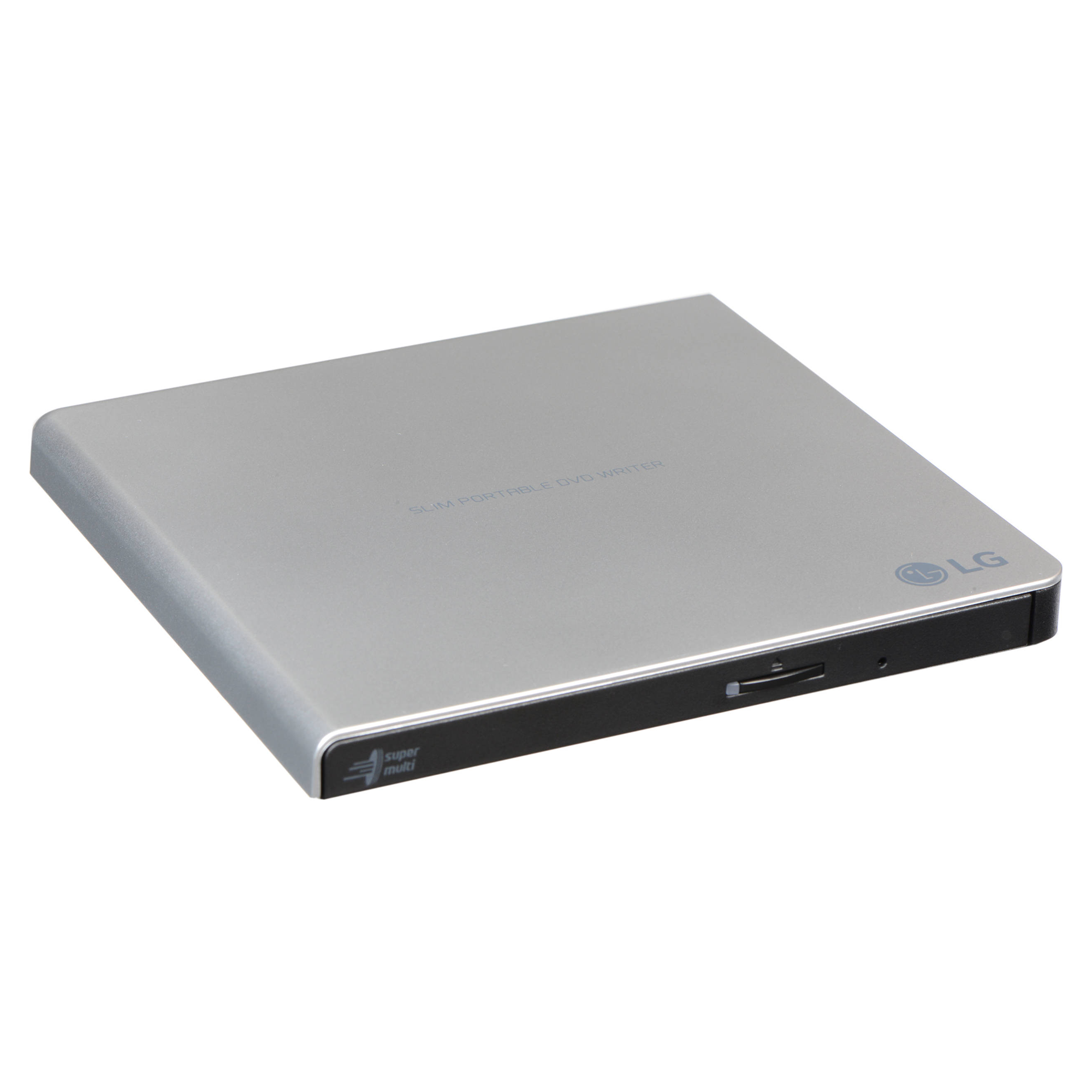 LG GP65NS60 Portable USB External DVD Burner and Drive (Silver)