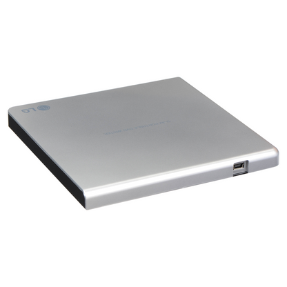 LG GP65NS60 Portable USB External DVD Burner and Drive (Silver)