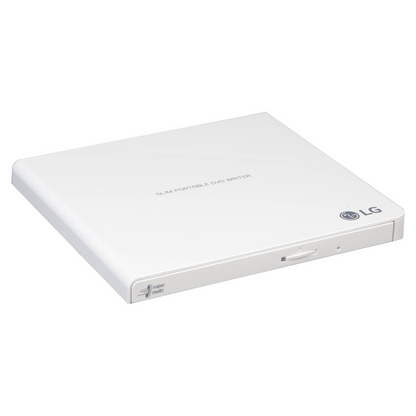LG GP65NW60 Portable USB External DVD Burner and Drive (White)