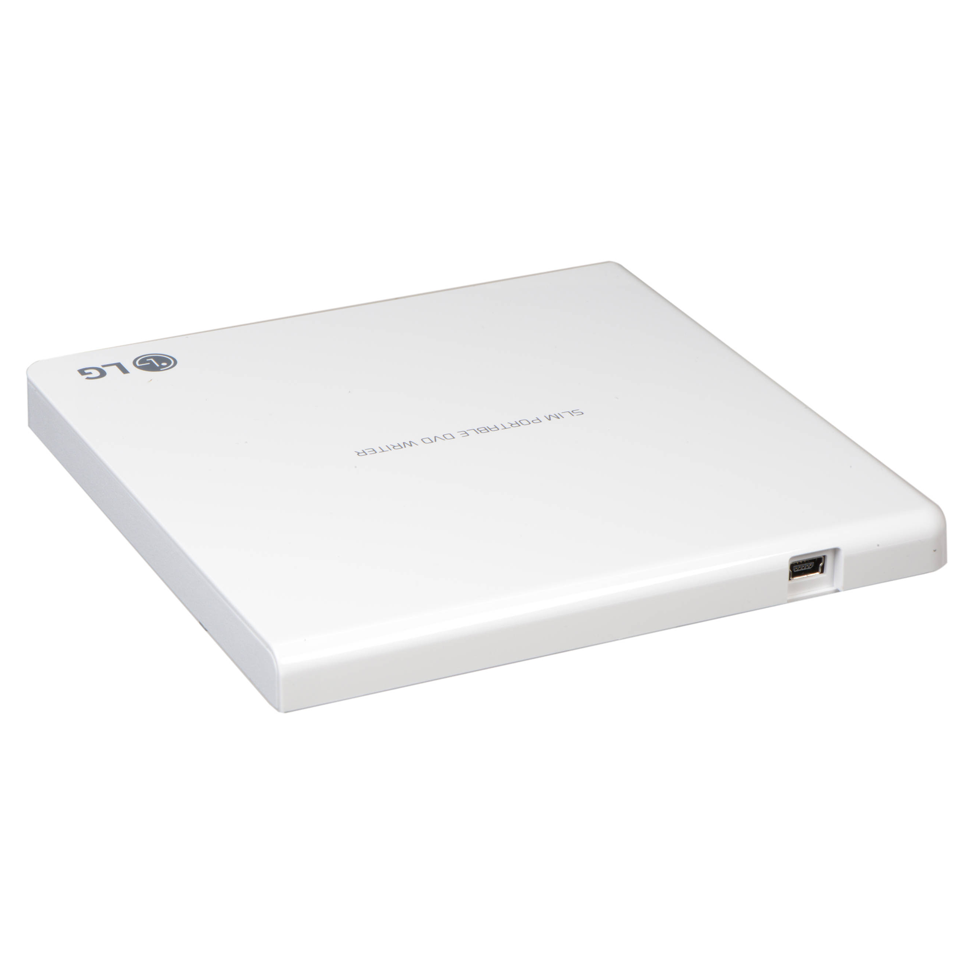LG GP65NW60 Portable USB External DVD Burner and Drive (White)