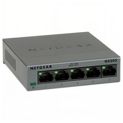 Netgear GS305 5-Port Gigabit Ethernet Unmanaged Switch