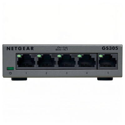 Netgear GS305 5-Port Gigabit Ethernet Unmanaged Switch