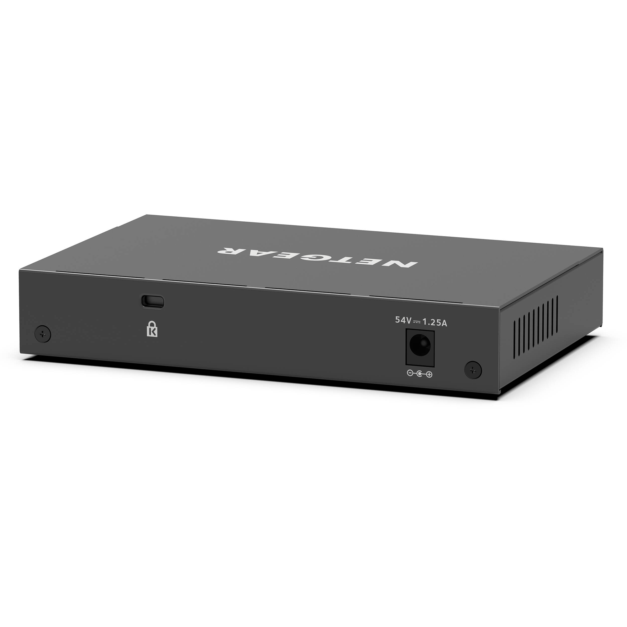 Netgear GS308EP 8-Port Gigabit PoE+ Compliant Managed Switch - GS308EP-100NAS