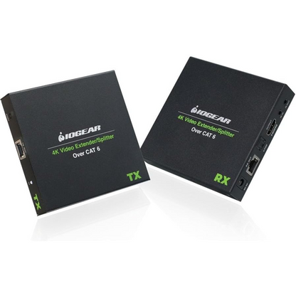 IOGEAR GVE4K60KIT 4K Video Extender/Splitter Over Cat 6 Kit