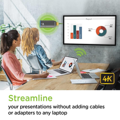 IOGEAR Mini Wireless 4K UHD Screen Sharing Receiver