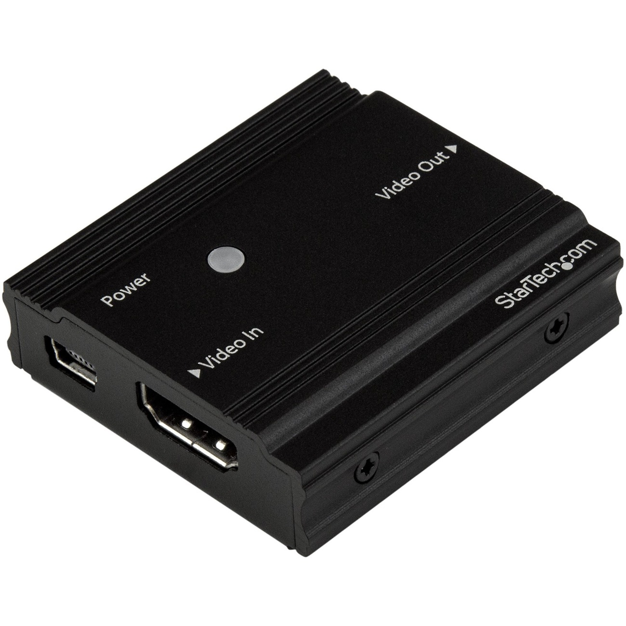 StarTech HDBOOST4K HDMI 4K Signal Booster - HDMI Repeater Extender - 4K 60Hz - Use this repeater to amplify your 4K HDMI signal and extend it. using a standard HDMI cable