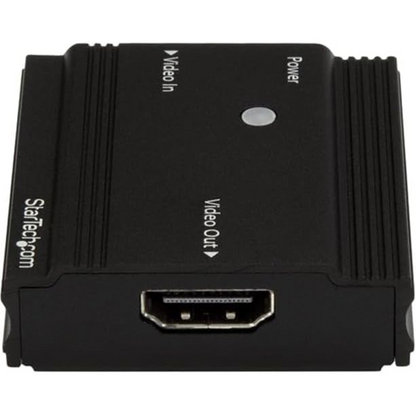 StarTech HDBOOST4K HDMI 4K Signal Booster - HDMI Repeater Extender - 4K 60Hz - Use this repeater to amplify your 4K HDMI signal and extend it. using a standard HDMI cable