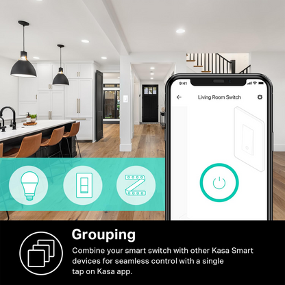 TP-Link Kasa Smart Wi-Fi Light Switch (3-Pack)