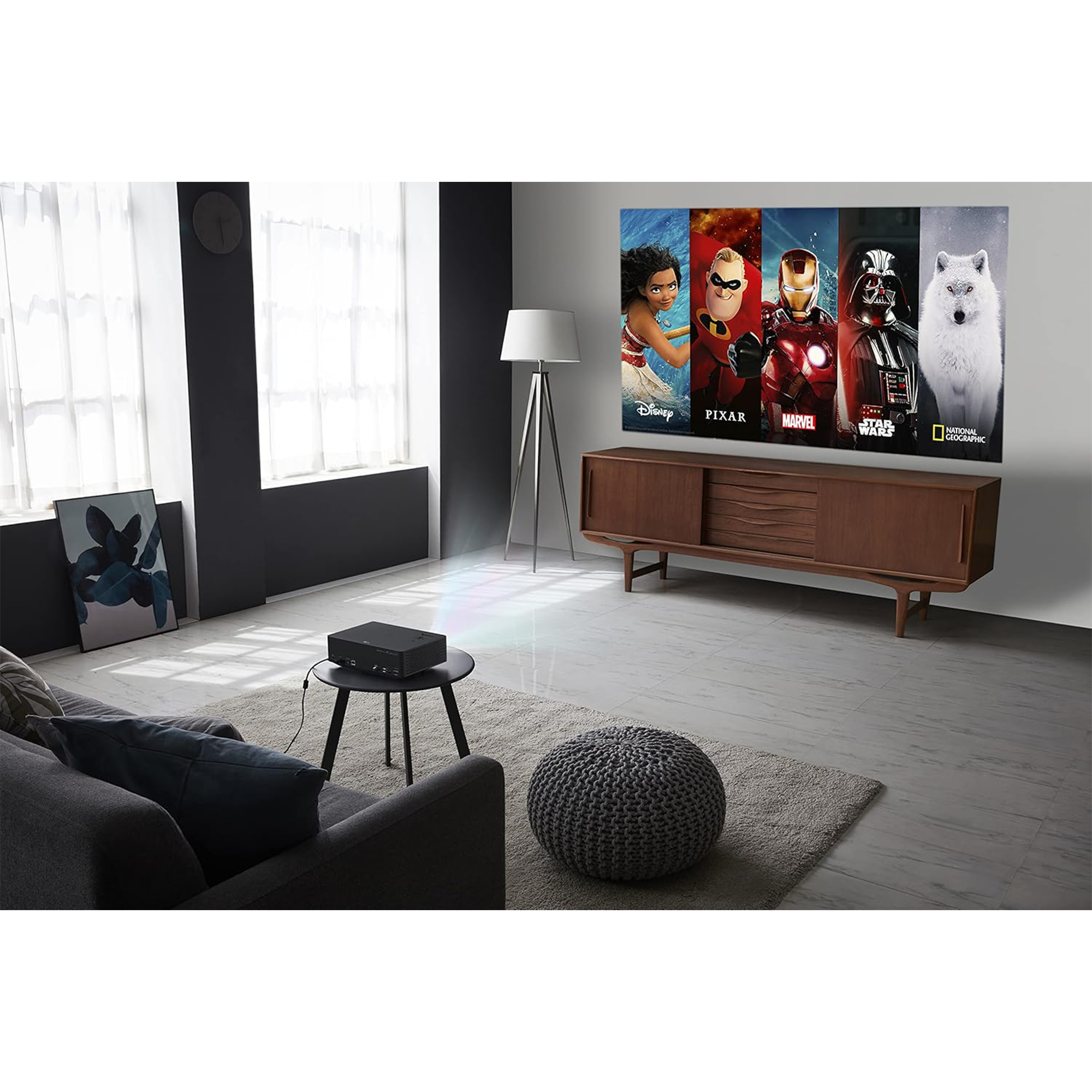 LG CineBeam HU70LAB HDR XPR 4K UHD DLP Home Theater Projector