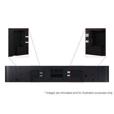 Samsung Soundbar Q-Series 5.0 Channel Dolby Atmos with Q-Symphony - HW-S60D/ZA