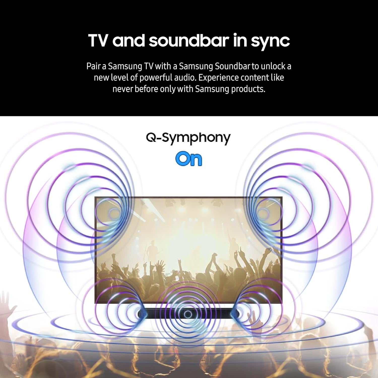 Samsung Soundbar Q-Series 5.0 Channel Dolby Atmos with Q-Symphony - HW-S60D/ZA