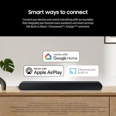 Samsung Soundbar Q-Series 5.0 Channel Dolby Atmos with Q-Symphony - HW-S60D/ZA