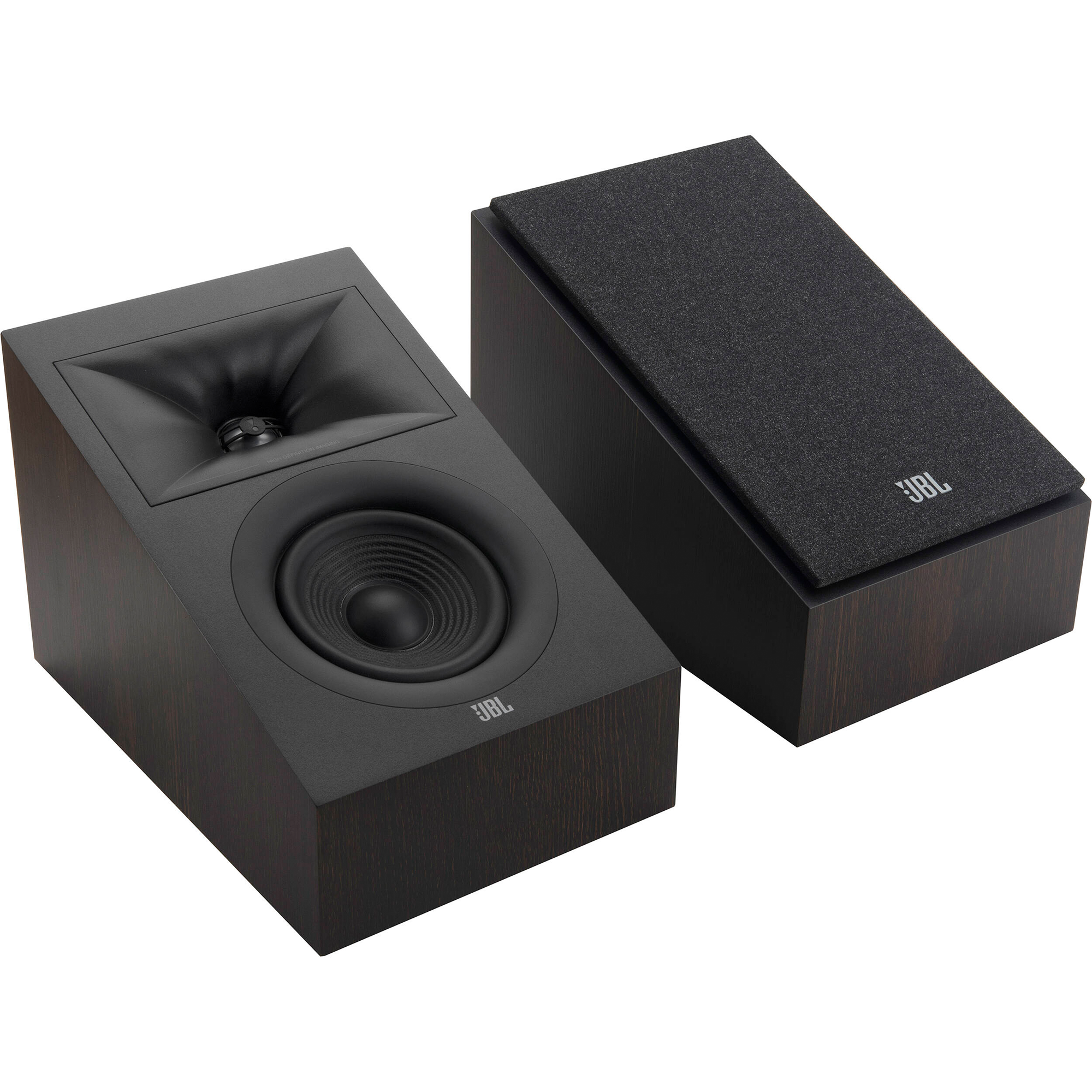 JBL Stage 240H 2-Way Dolby Atmos Surround Sound Speakers - Espresso (Pair)