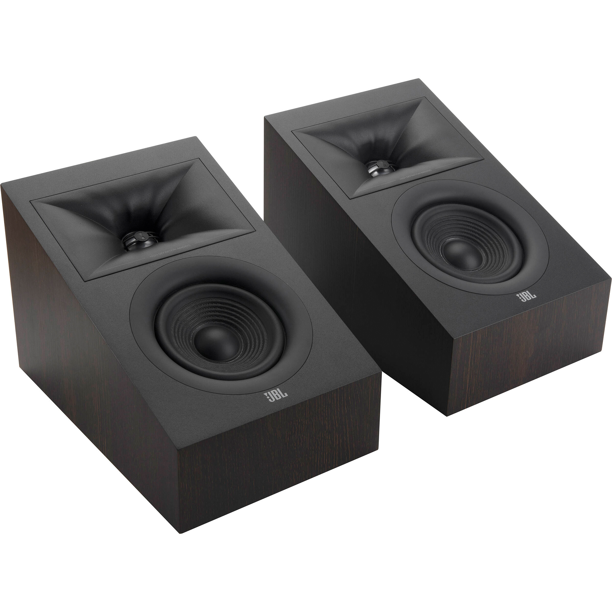 JBL Stage 240H 2-Way Dolby Atmos Surround Sound Speakers - Espresso (Pair)