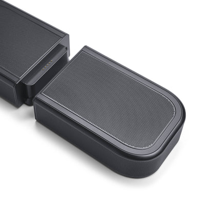 JBL Bar 1000MK2 7.1.4-Channel Soundbar With Detachable Surround Speakers and Wireless Subwoofer - JBLBAR1000M2BLKAM