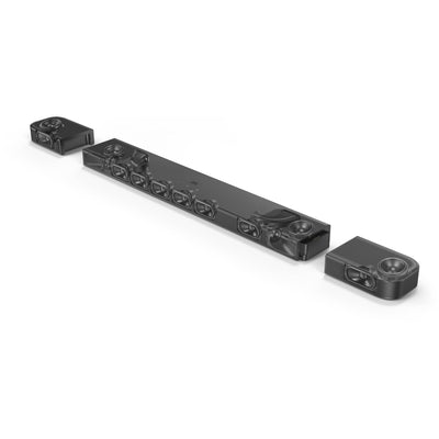 JBL Bar 1000MK2 7.1.4-Channel Soundbar With Detachable Surround Speakers and Wireless Subwoofer - JBLBAR1000M2BLKAM