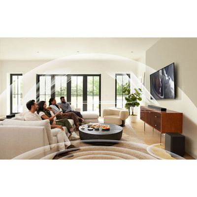 JBL Bar 1300X 11.1.4-Channel Soundbar With Detachable Surround Speakers & Wireless Subwoofer - JBLBAR1300BLKAM