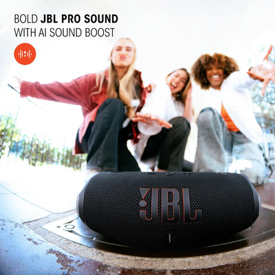 JBL Charge 6 Portable Bluetooth Speaker (Blue)