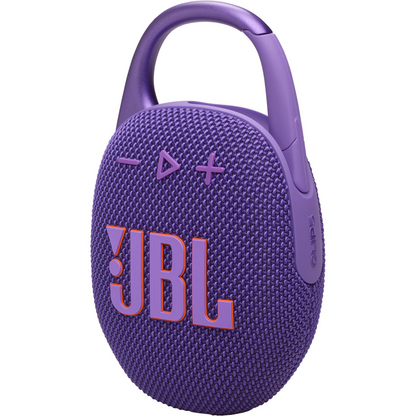 JBL Clip 5 Portable Waterproof Wireless Speaker (Purple)