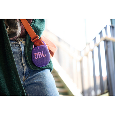 JBL Clip 5 Portable Waterproof Wireless Speaker (Purple)