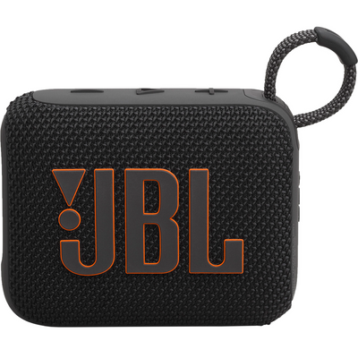 JBL Go 4 Waterproof Portable Bluetooth Speaker (Black)