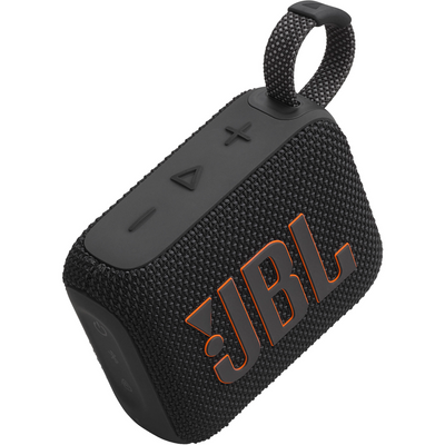 JBL Go 4 Waterproof Portable Bluetooth Speaker (Black)