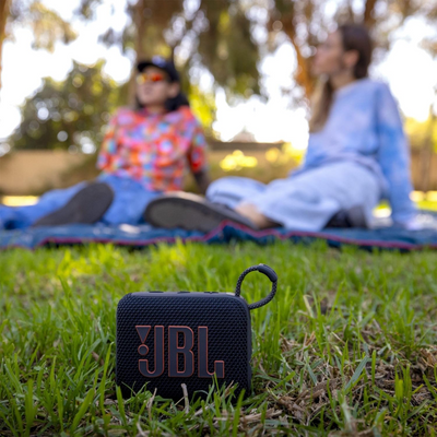 JBL Go 4 Waterproof Portable Bluetooth Speaker (Black)