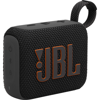 JBL Go 4 Waterproof Portable Bluetooth Speaker (Black)