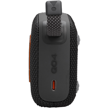JBL Go 4 Waterproof Portable Bluetooth Speaker (Black)
