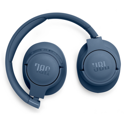 JBL Tune 770NC Adaptive Noise Cancelling Wireless Bluetooth Over-Ear Headphones with Mic/Remote (Blue)