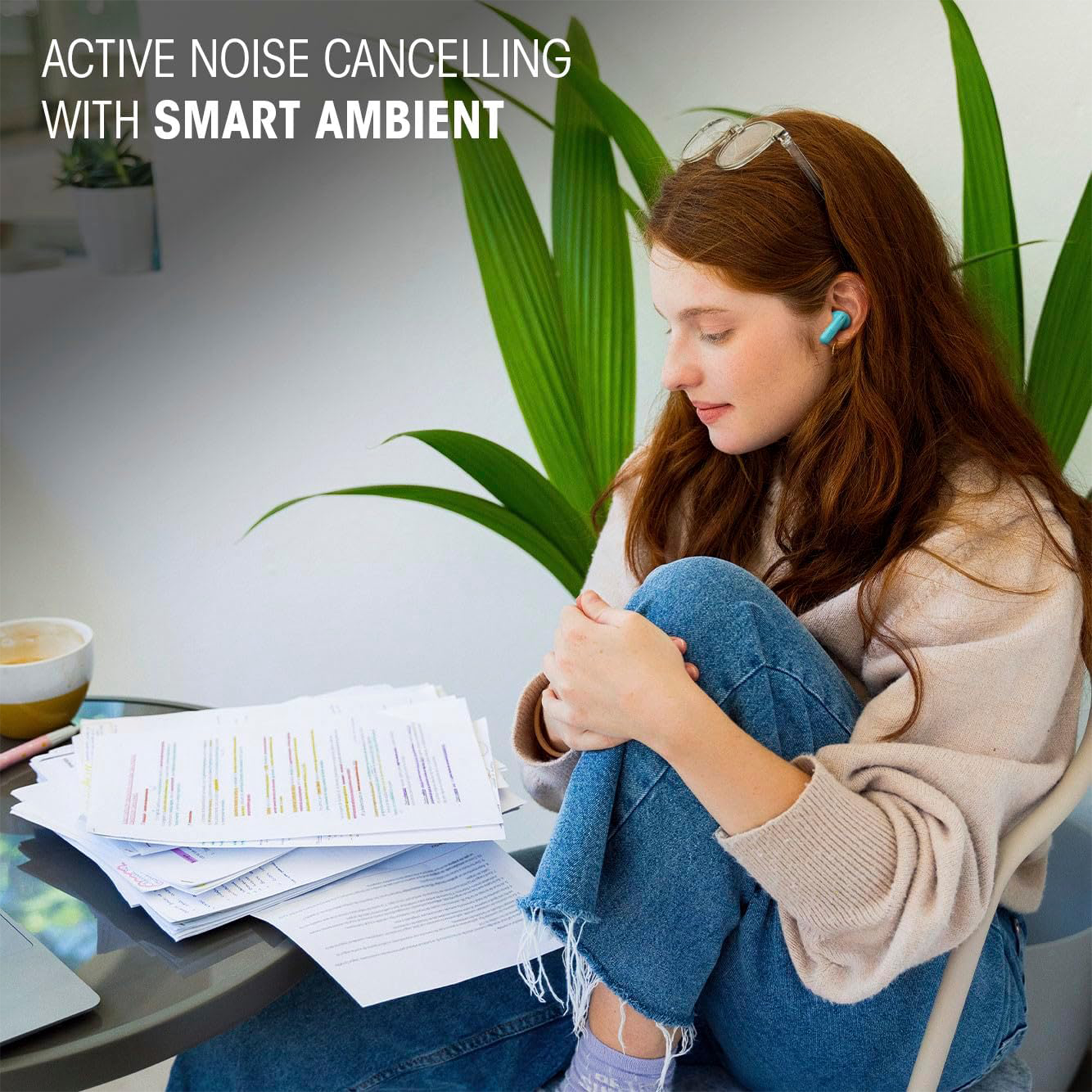 JBL Vibe Beam 2 True Wireless Noise-Canceling Earbuds (Black)