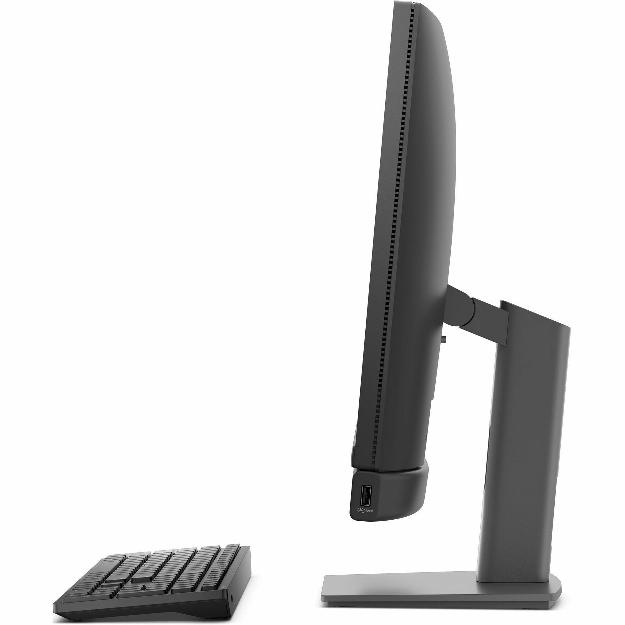 Dell Pro 24 QC24250 JJRKF 23.8" All-In-One Desktop Computer - Intel Core Ultra 5 245 - vPro Technology - 16 GB RAM - 512 GB SSD - Windows 11 Pro - Dark Gray