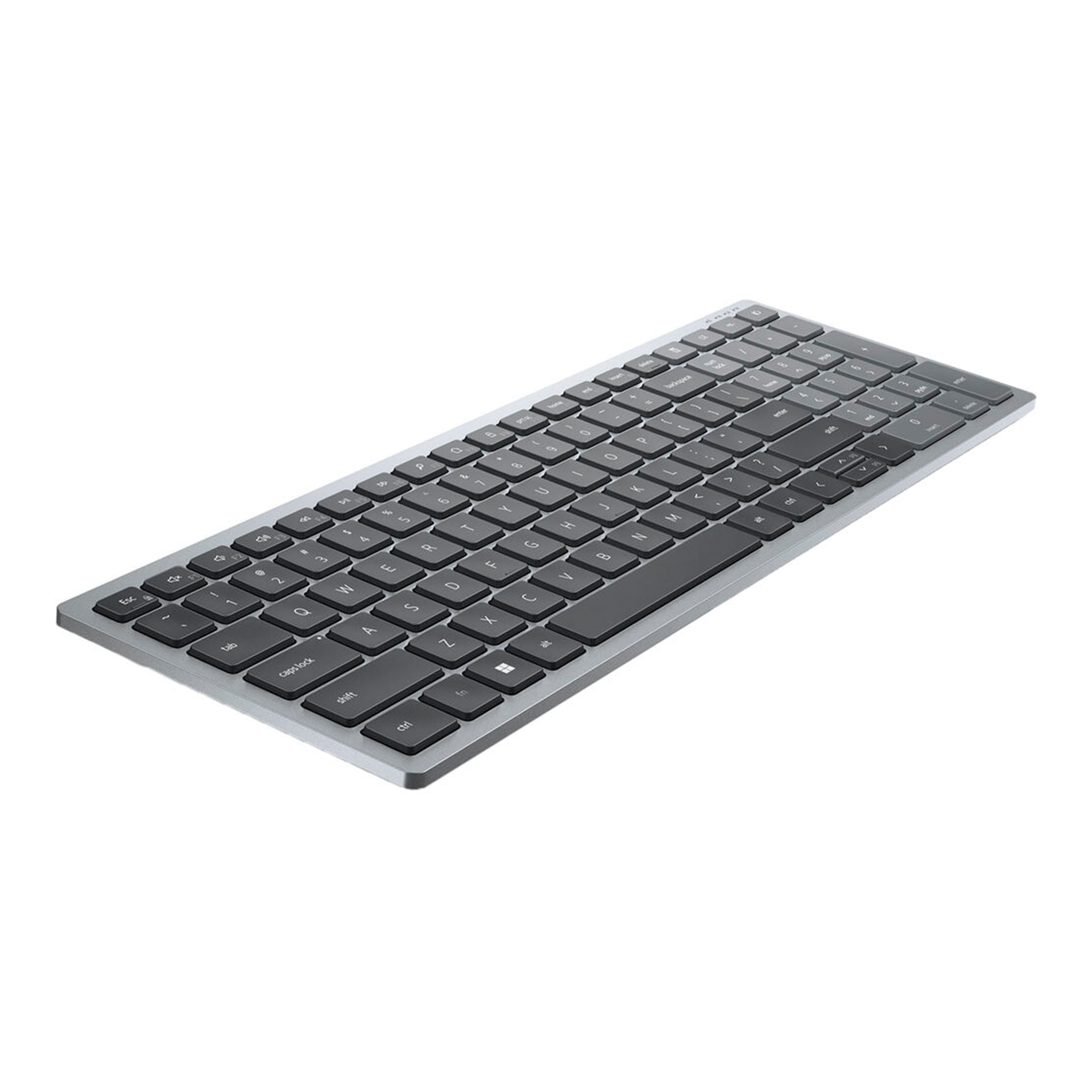 Dell KB740 Compact Multi-Device Wireless Keyboard - US English (Gray)