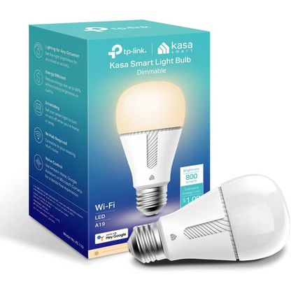 TP-Link KL110 Kasa Smart Light Bulb – Soft White (2700K) - A19 E26