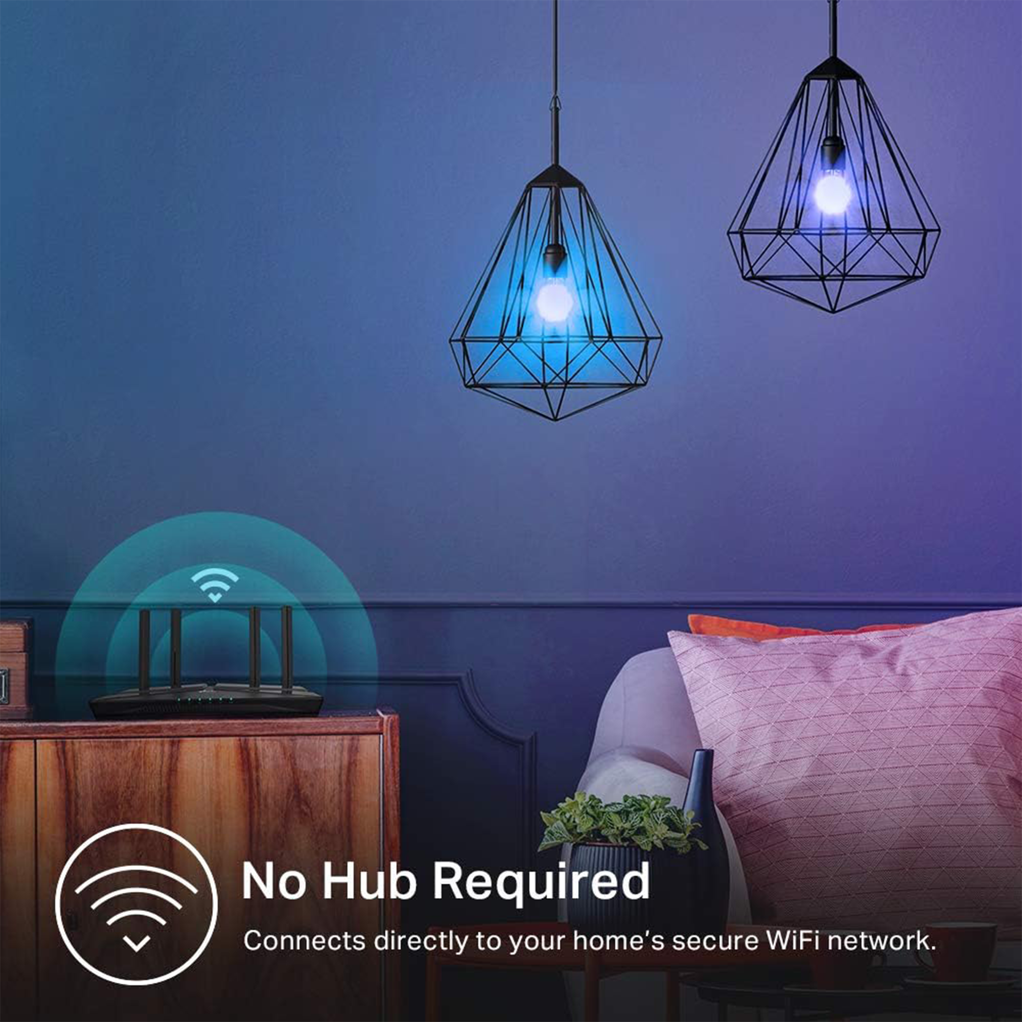 TP-Link KL125 Kasa Smart Wi-Fi Light Bulb (Multicolor, 4-Pack)