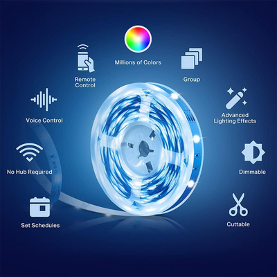 TP‑Link Kasa Smart LED Light Strip KL400L5 – 16.4′ RGB (Wi‑Fi)