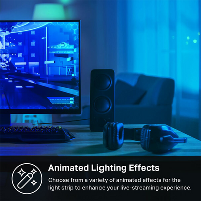 TP‑Link Kasa Smart LED Light Strip KL420L5 – 16.4′ RGBIC (Matter)