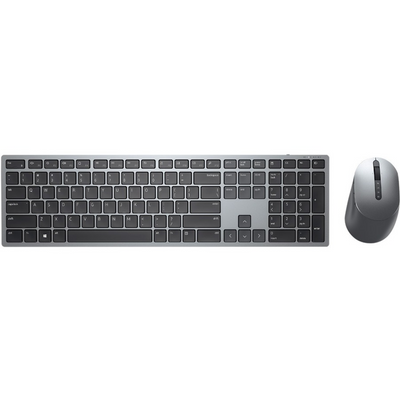 Dell Premier Multi-Device Wireless Keyboard and Mouse - KM7321WGY-US (Gray)