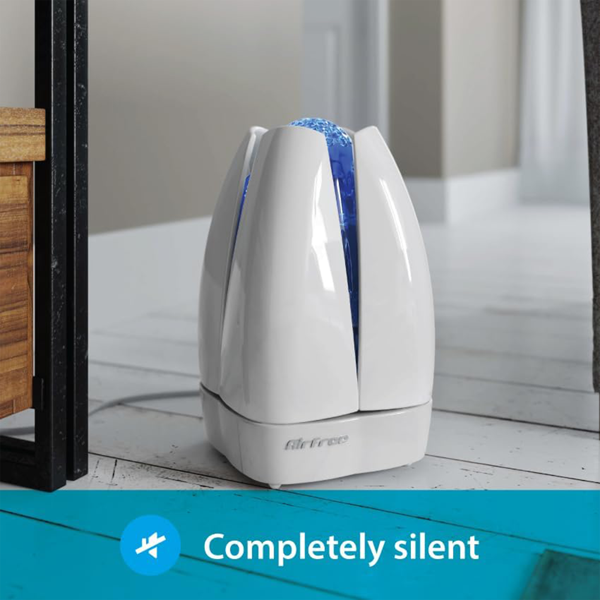 Airfree Lotus Mold & Bacteria Destroying Filterless Air Purifier with Night Light