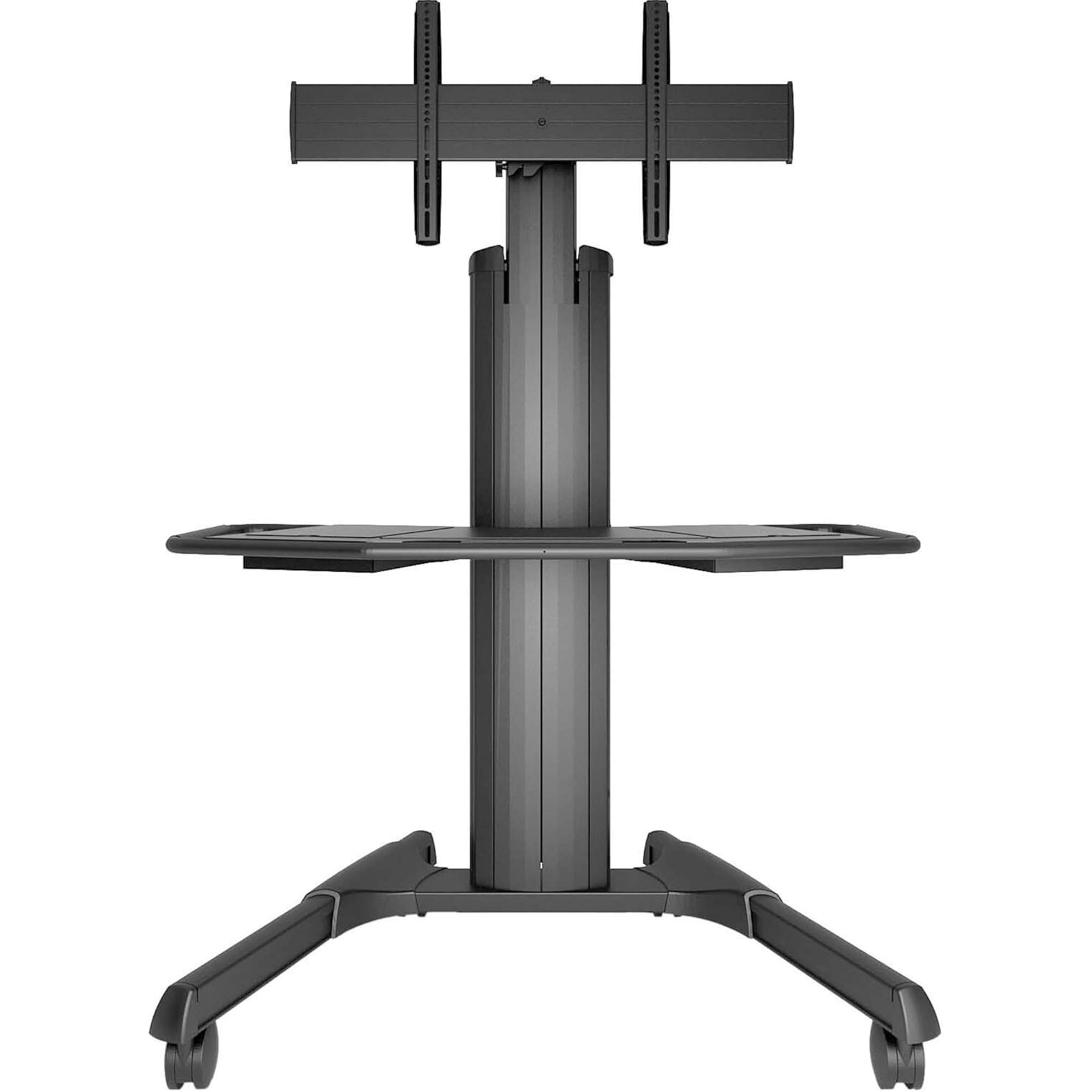 Chief LPAU Series Large Fusion Manual Height Adjustable Mobile AV Cart (Black)