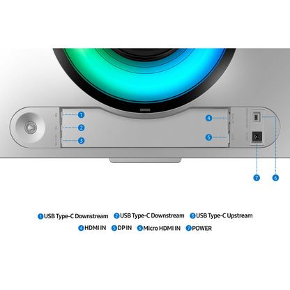 Samsung Odyssey QD-OLED G9 G95SD 49" 1440p 240 Hz Ultrawide Curved Gaming Monitor