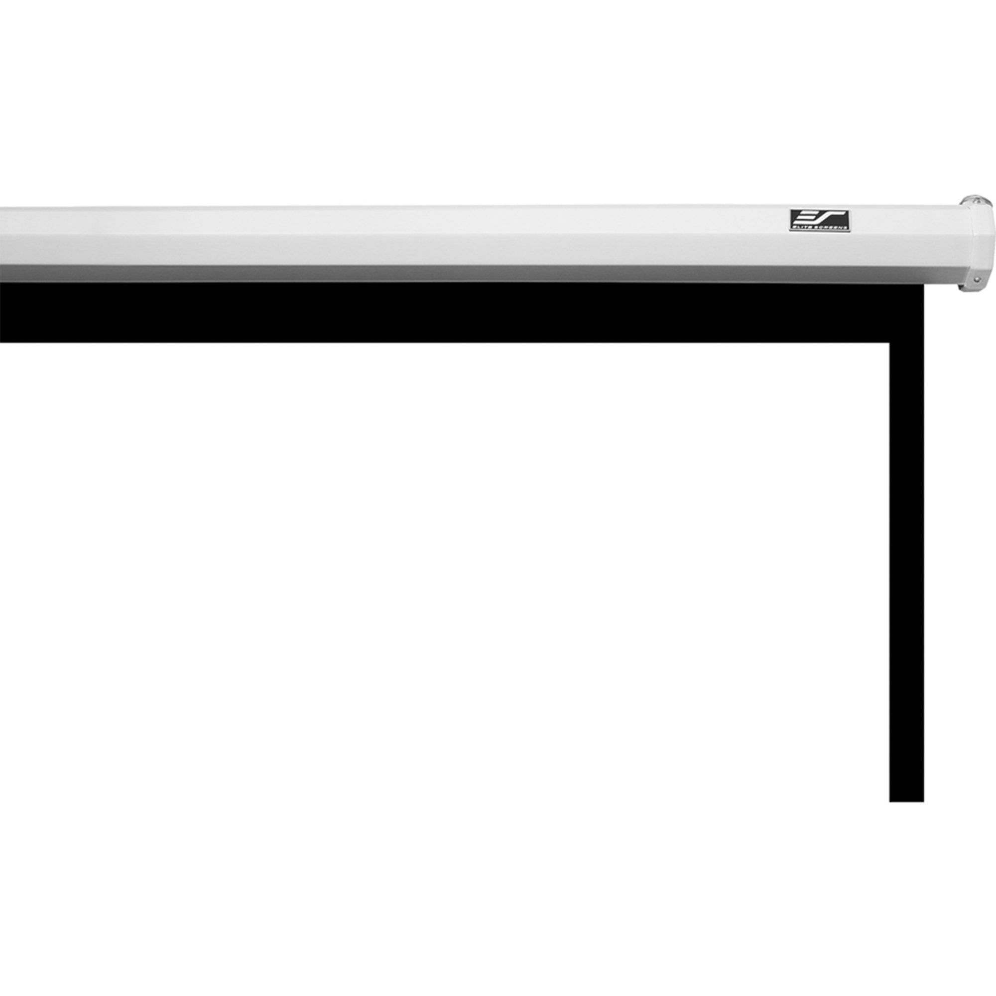 Elite Screens Manual B Series 100" Projection Screen - White