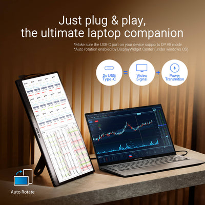 ASUS ZenScreen MB169CK 15.6" LED Portable Monitor