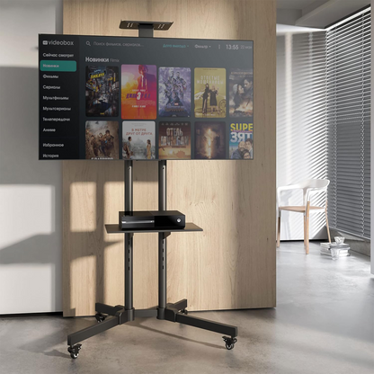 Mount-It! MI-876 Adjustable Mobile TV Cart