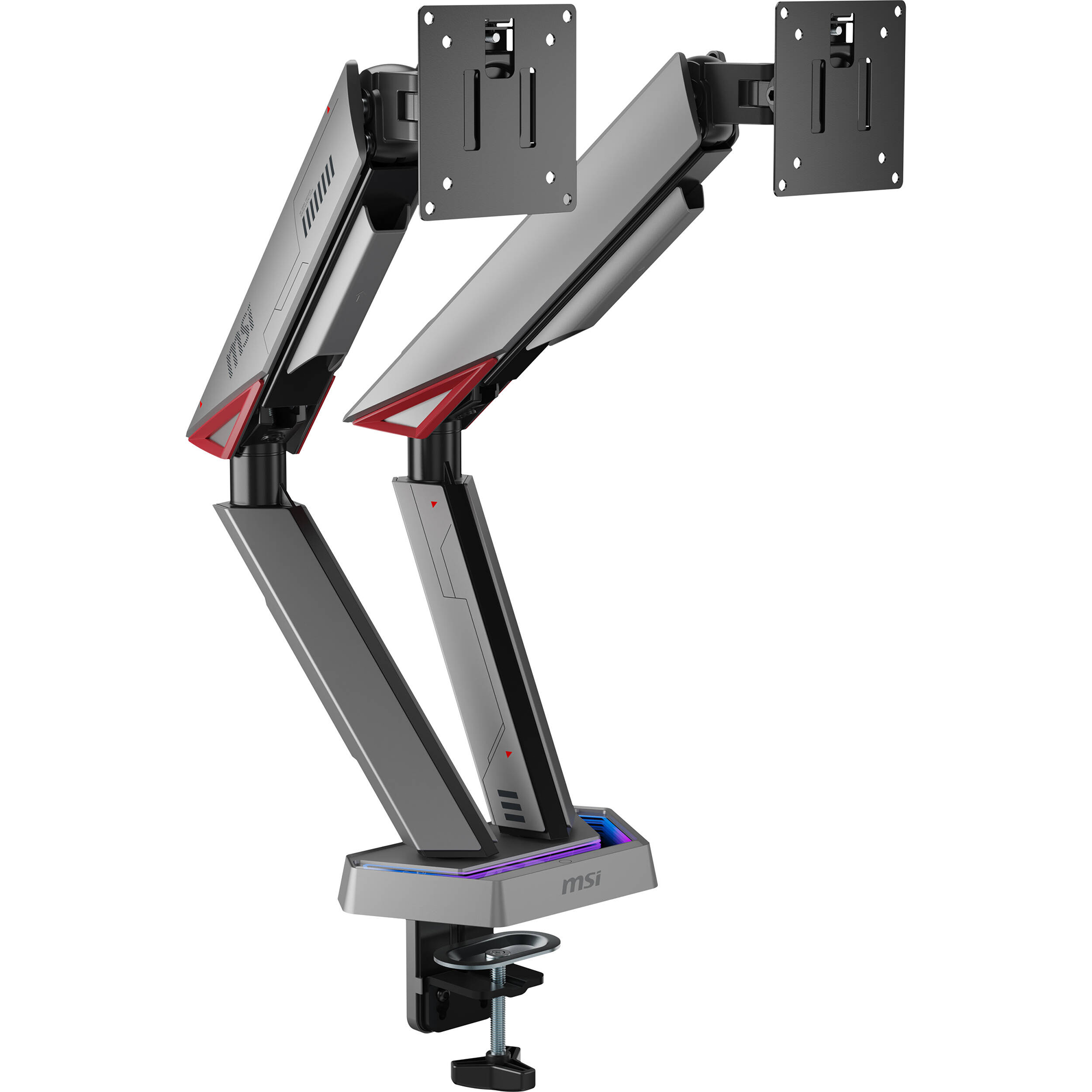 MSI MPG MT161DR Dual Arm Desk Mount for 17 to 38" Displays