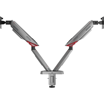 MSI MPG MT161DR Dual Arm Desk Mount for 17 to 38" Displays